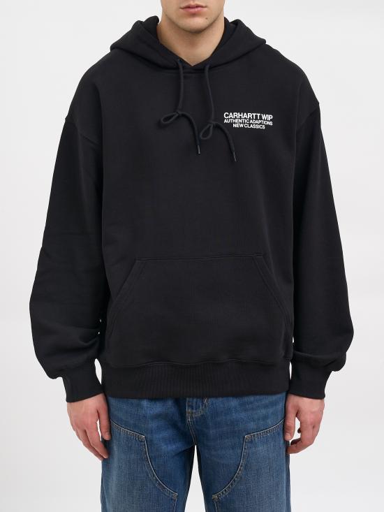 26SS 칼하트 WIP 후드 티셔츠 NI03637489XX Black