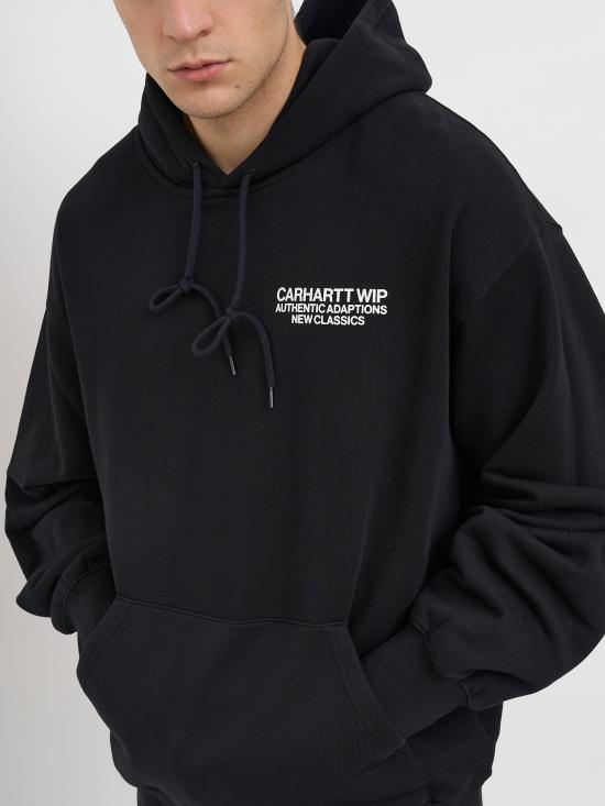 26SS 칼하트 WIP 후드 티셔츠 NI03637489XX Black - CARHARTT WIP