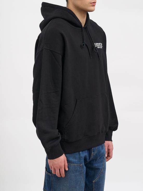 26SS 칼하트 WIP 후드 티셔츠 NI03637489XX Black - CARHARTT WIP