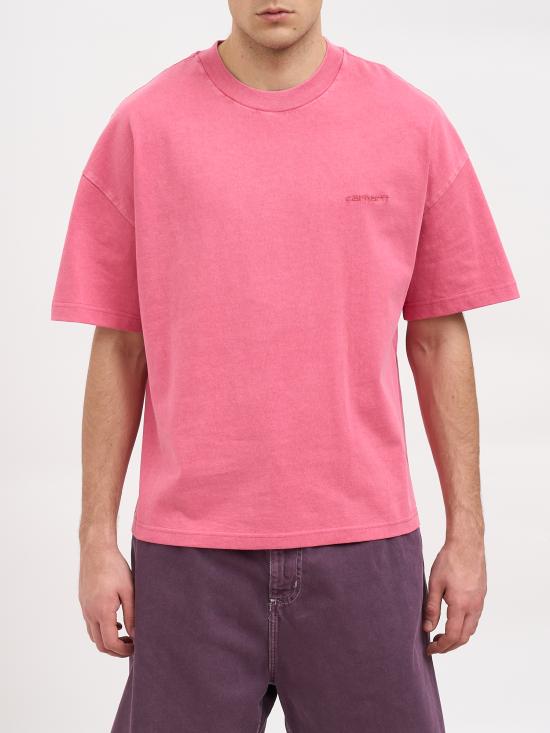 26SS 칼하트 WIP 반팔 티셔츠 NI0355903IJGD Pink