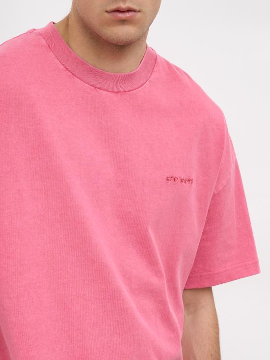 26SS 칼하트 WIP 반팔 티셔츠 NI0355903IJGD Pink - CARHARTT WIP