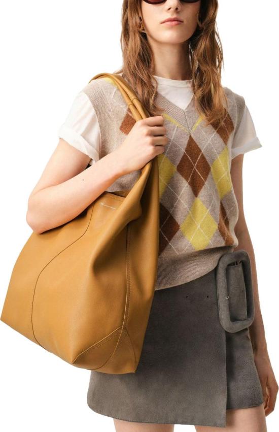 26SS 아미 토뤼옹 레더 에티엔 호보백 ULL715AL0137A086 BEIGE - AMI
