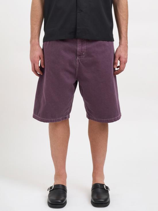 26SS 칼하트 WIP 데님 숏팬츠 NI0365043J14J Violet - CARHARTT WIP