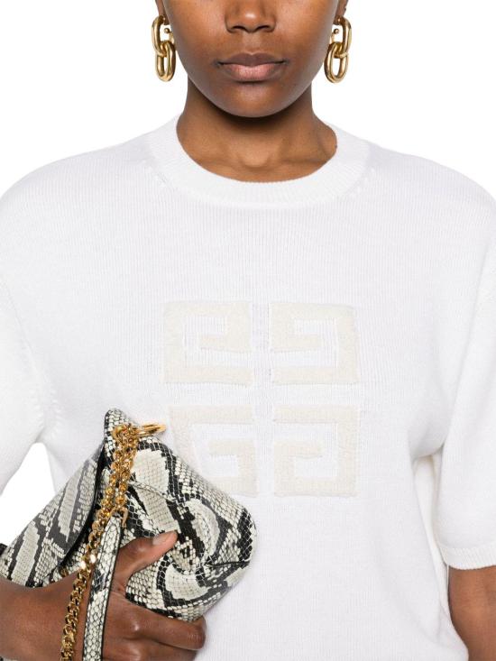 25SS 지방시 반팔 티셔츠 BW90UP4ZEQ118 WHITE - GIVENCHY