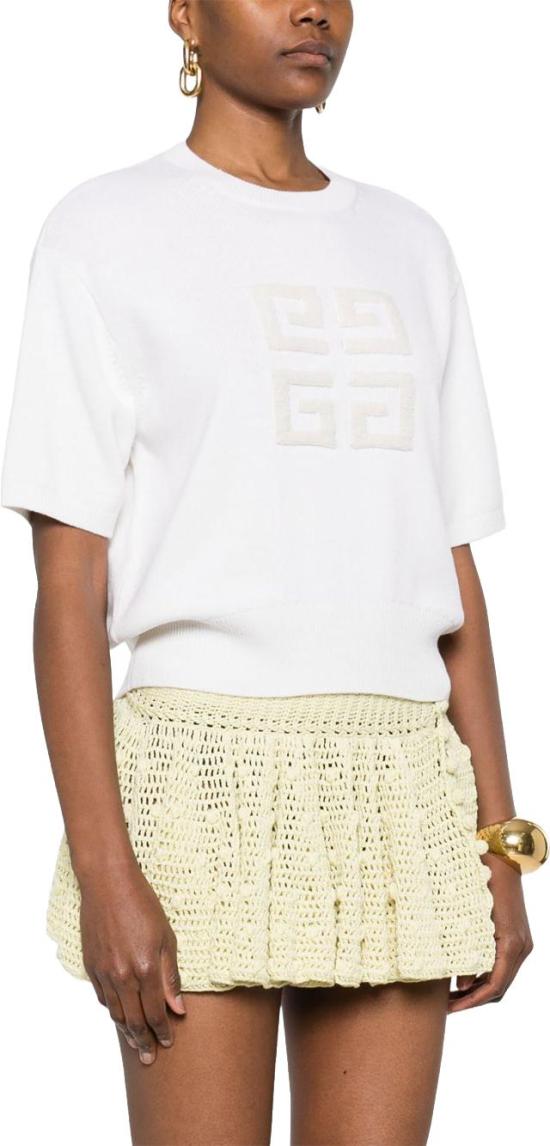 25SS 지방시 반팔 티셔츠 BW90UP4ZEQ118 WHITE - GIVENCHY