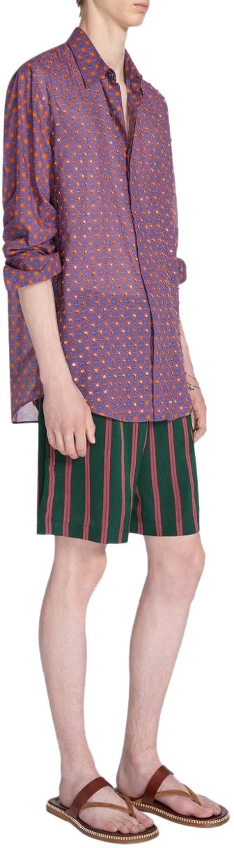 26SS 드리스 반 노튼 긴팔 셔츠 2610207163109353 PURPLE - DRIES VAN NOTEN