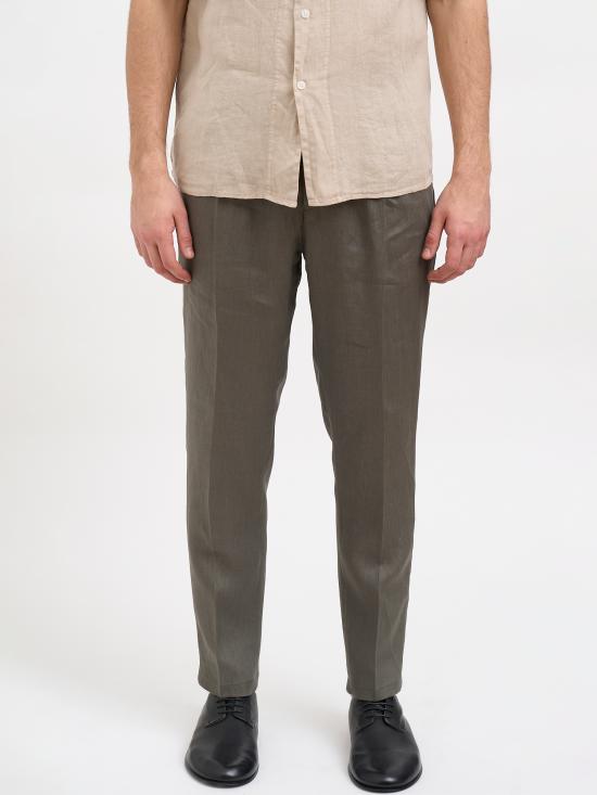 26SS 다니엘알렉산드리니 스트레이트 팬츠 NDUPL0002LI00094000 Green - DANIELE ALESSANDRINI