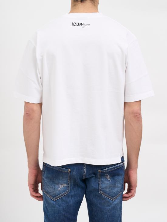 26SS 디스퀘어드2 반팔 티셔츠 NS78GD0113D20033100 White - DSQUARED2