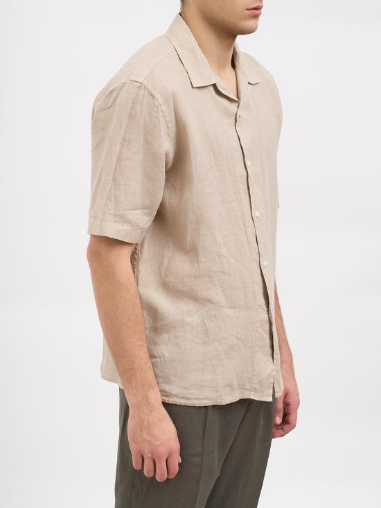 26SS 다니엘알렉산드리니 반팔 셔츠 NDUCC0001LI00472001 Beige - DANIELE ALESSANDRINI