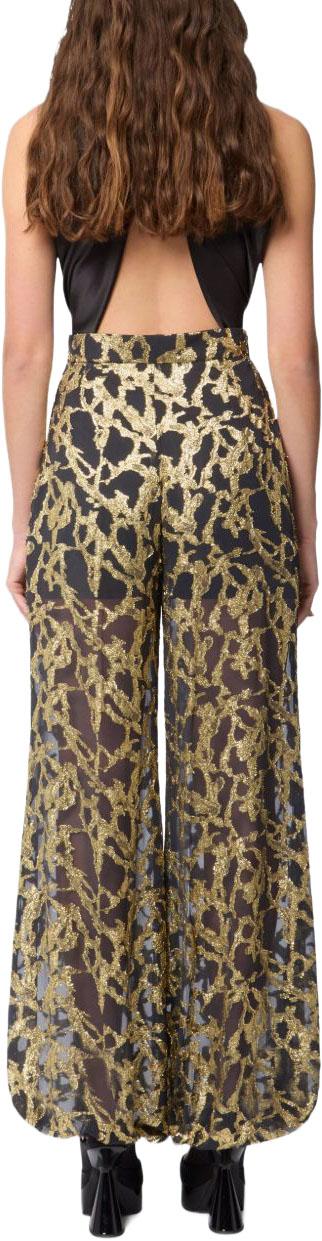 26SS 니나리찌 팔라초 팬츠 26PCPA022SE1420M9113 GOLD - NINA RICCI