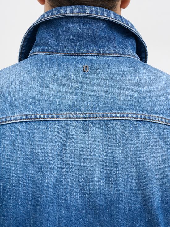 26SS 돈답 데님 자켓 NJU016DFE286LZ9800 Blue - DONDUP