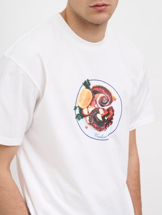 26SS 칼하트 WIP 반팔 티셔츠 NI03621702XX White - CARHARTT WIP