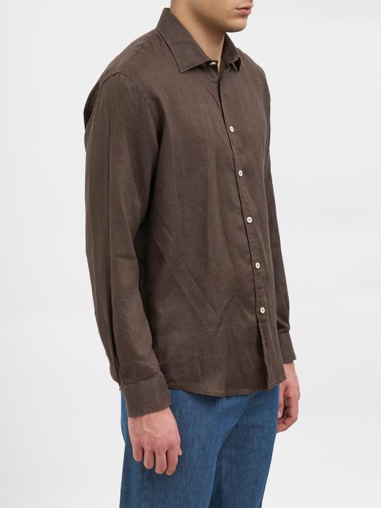 26SS 다니엘알렉산드리니 긴팔 셔츠 NDUCL0001LI00472000 Brown - DANIELE ALESSANDRINI