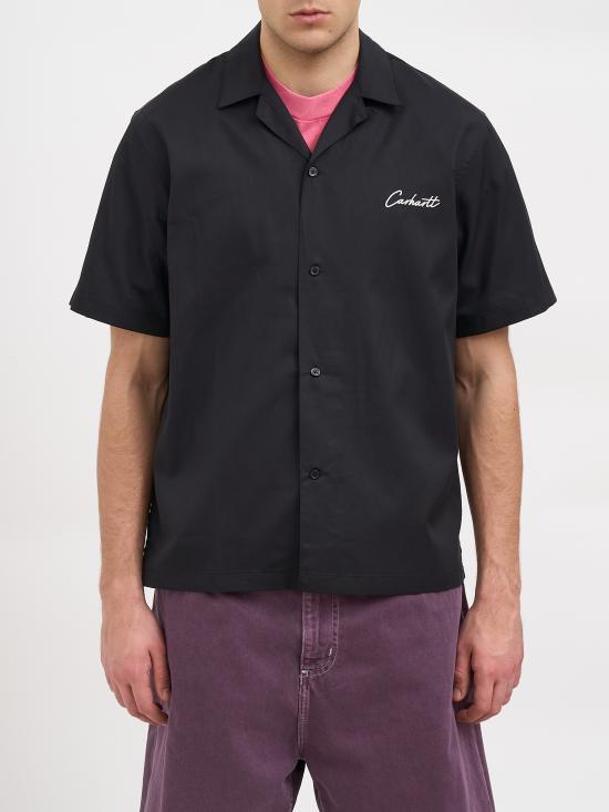 26SS 칼하트 WIP 반팔 셔츠 NI0314650D2XX Black