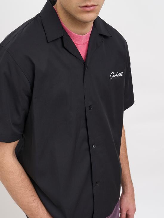 26SS 칼하트 WIP 반팔 셔츠 NI0314650D2XX Black - CARHARTT WIP