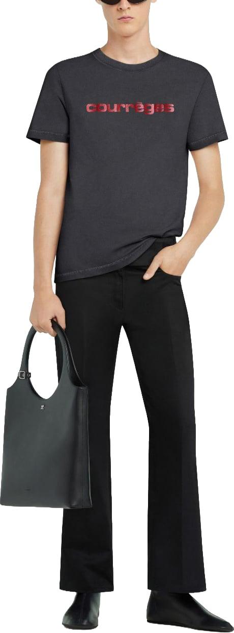  쿠레쥬 반팔 티셔츠 125JTS008JS0109B168 DONKERGREY - COURREGES