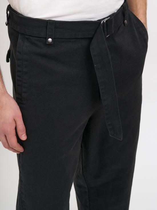 26SS 엔타이어 스튜디오 스트레이트 팬츠 NESSS26PA110126250 Black - ENTIRE STUDIOS