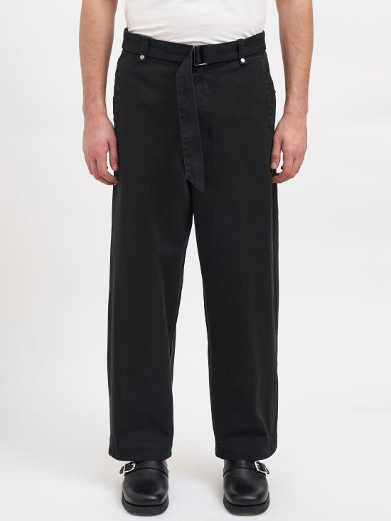 26SS 엔타이어 스튜디오 스트레이트 팬츠 NESSS26PA110126250 Black