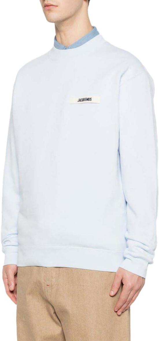 26SS 자크뮈스 그로그랭 스웨트 셔츠 SSM00206AJ00126321 LICHTBLUE - JACQUEMUS