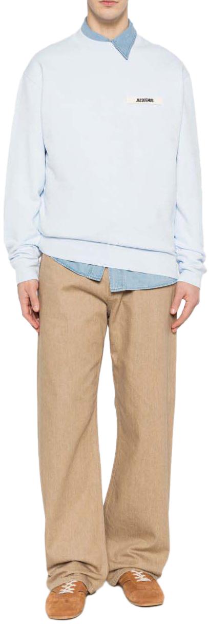 26SS 자크뮈스 그로그랭 스웨트 셔츠 SSM00206AJ00126321 LICHTBLUE - JACQUEMUS