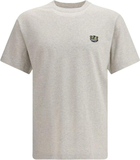 26SS 겐조 Wild Tiger 자수 티셔츠 FG55TS2054SG93 LICHTGREY