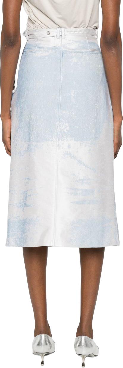 26SS 디젤 미디 스커트 A223390EFDK016 LICHTBLUE - DIESEL