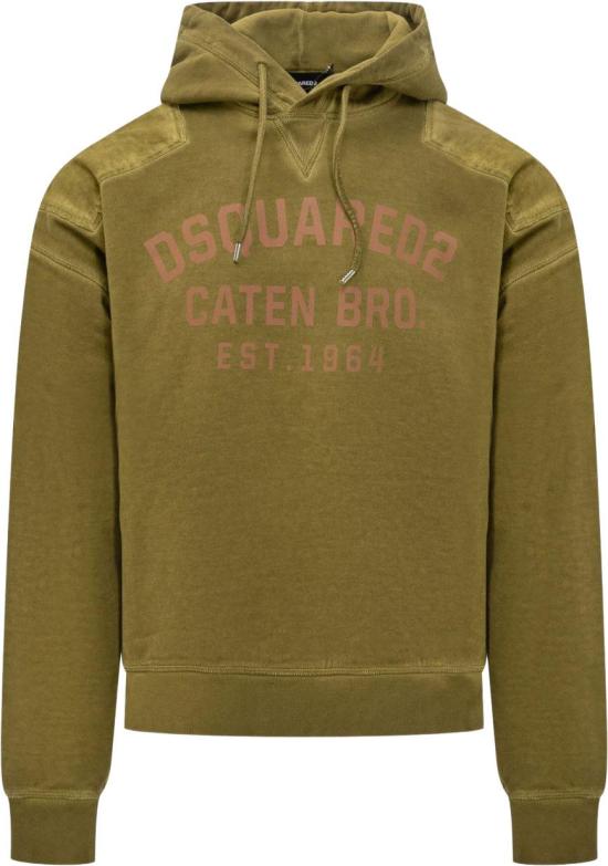 25FW 디스퀘어드2 후드 티셔츠 S71GU0741S25030725 TAUPE