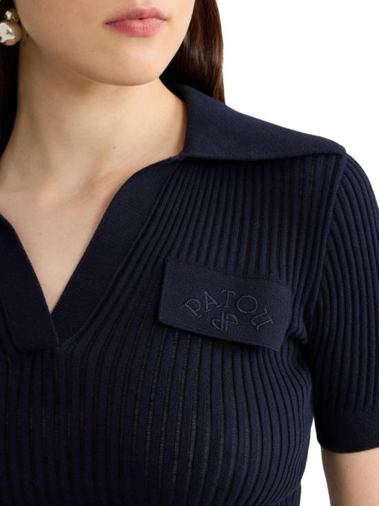 26SS 파투 스웨터 KN3418094694N NAVY - PATOU