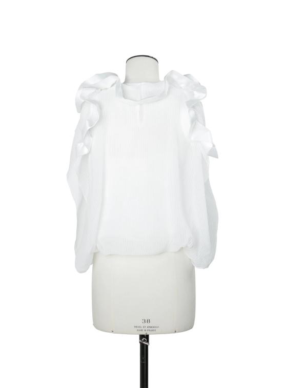 26SS 사카이 후드 티셔츠 2608492 151 OFF WHITE - SACAI