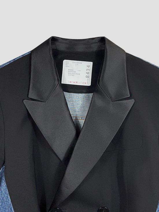 26SS 사카이 자켓 2608434 010 BLACK BLUE - SACAI