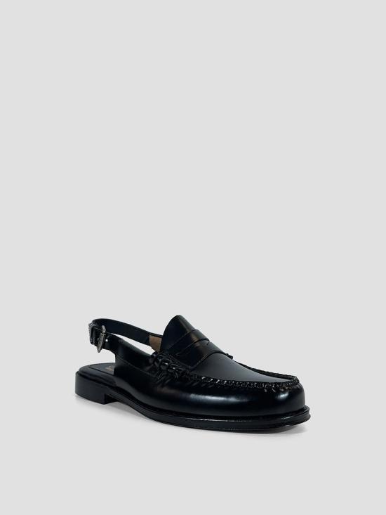 26SS 지 에이치 바스 로퍼 BA11004 000 BLACK LEATHER - GH BASS