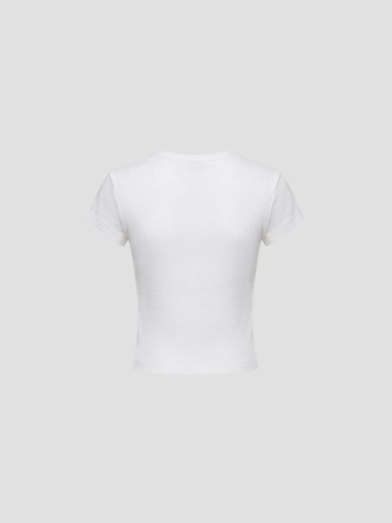 26SS 비비안웨스트우드 반팔 티셔츠 1G010018J009C A401 WHITE - VIVIENNE WESTWOOD