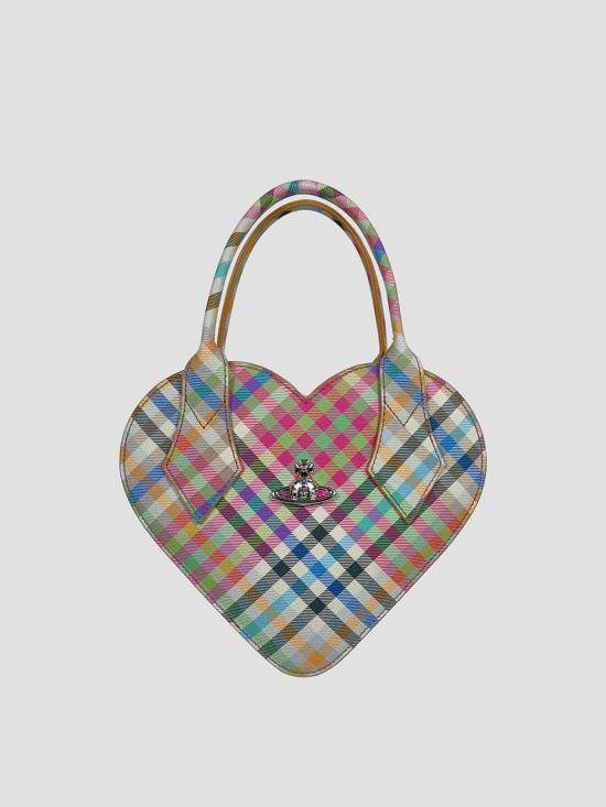 26SS 비비안웨스트우드 토트백 4802000SWS001S O315 HEATHER PLAID