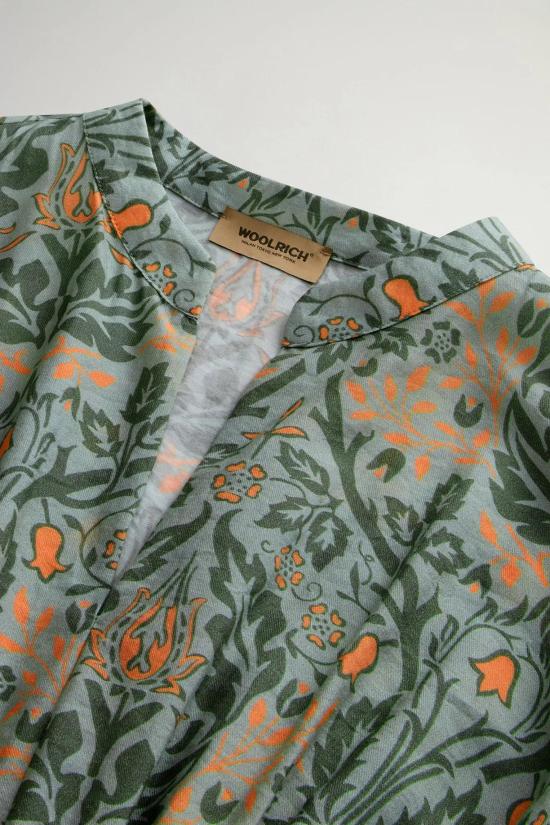 26SS 울리치 롱 원피스 CFWWDR2013FRUT5331 6685 ALPINE FLORAL LINE - WOOLRICH