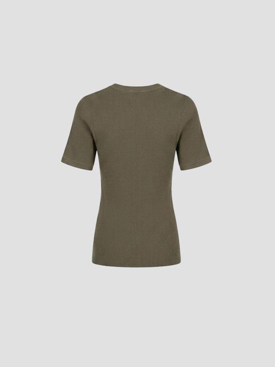 26SS 리에르 반팔 티셔츠 KNW66FRS FOG KNT FOG KNIT - RIER
