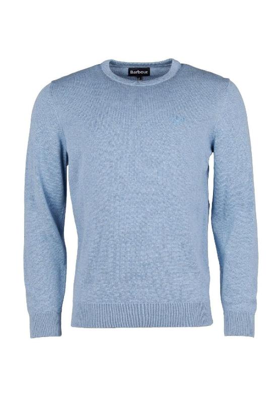 26SS 바버 스웨터 MKN0932 BL14 DARK CHAMBRAY