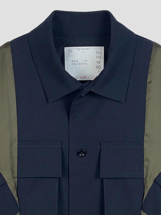 26SS 사카이 트렌치 코트 2608427 212 NAVY KHAKI - SACAI