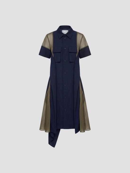 26SS 사카이 트렌치 코트 2608427 212 NAVY KHAKI