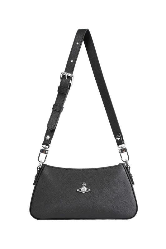 26SS 비비안웨스트우드 타샤 숄더 폰백 5801000JWS0021 N401 BLACK