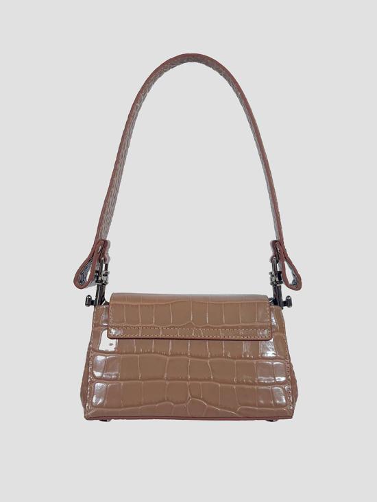 26SS 비비안웨스트우드 헤이즐 스몰 핸드백 4603000WWL0098 G407 DUSTY PINK - VIVIENNE WESTWOOD