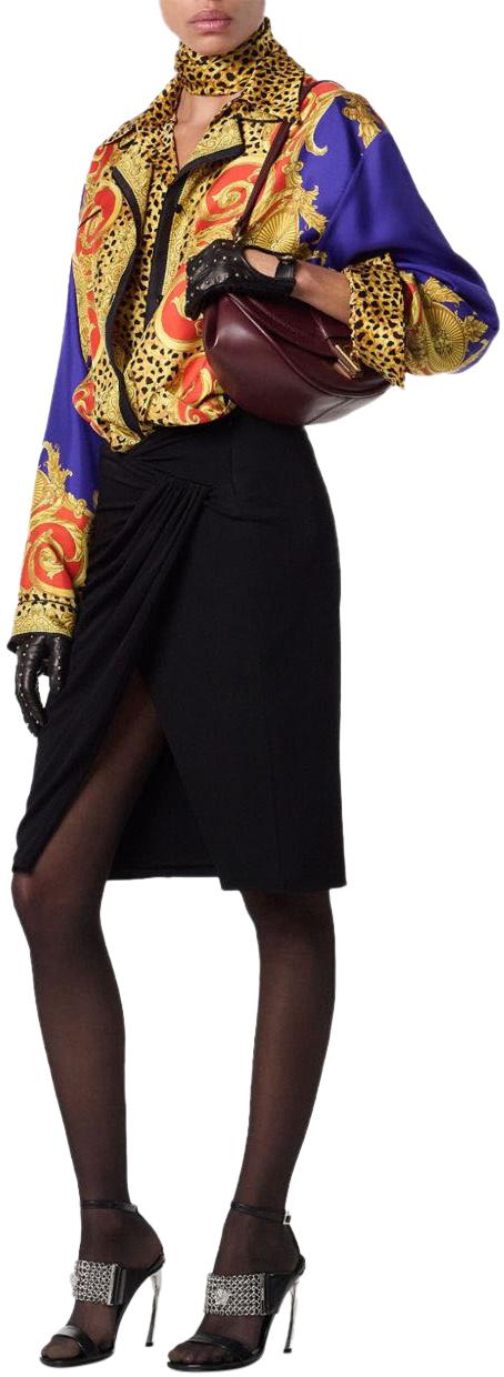 25FW 베르사체 블라우스 10221491A163655X780 GOLD - VERSACE