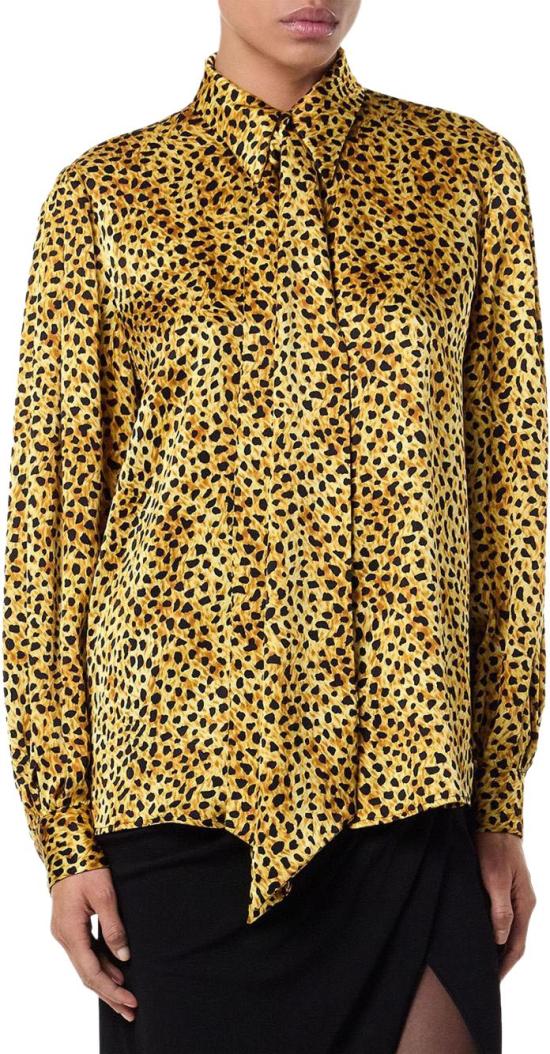 25FW 베르사체 블라우스 10221491A163655X780 GOLD - VERSACE