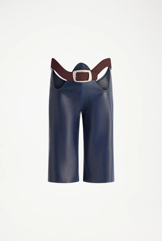 26SS 장 폴 고티에 데님 숏팬츠 2602WTR119L060 59 NAVY