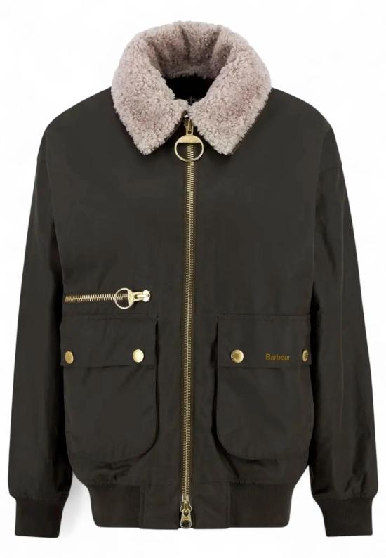 25FW 바버 맥신 왁스 봄버 자켓 LWX1488 OL99 ARCHIVE OLIVE