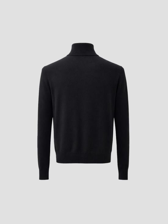 26SS 구찌 자수 울 니트 터틀넥 860442XKFG7 1043 BLACK MIX - GUCCI