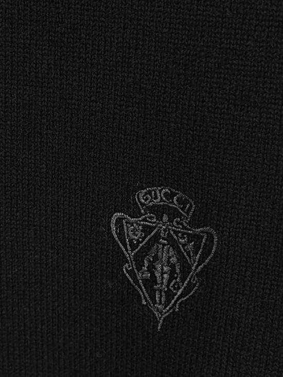 26SS 구찌 자수 울 니트 터틀넥 860442XKFG7 1043 BLACK MIX - GUCCI