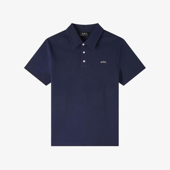 26SS 아페쎄 폴로 티셔츠 COHMZF26572 IAK DARK NAVY