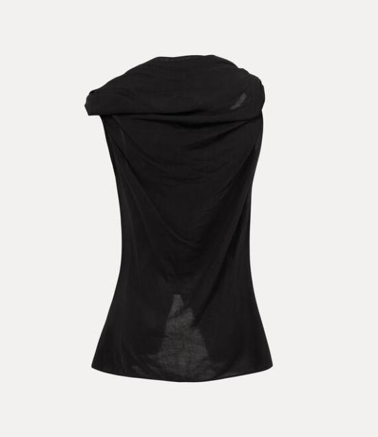 26SS 비비안웨스트우드 블라우스 15050014W01CM N401 BLACK - VIVIENNE WESTWOOD