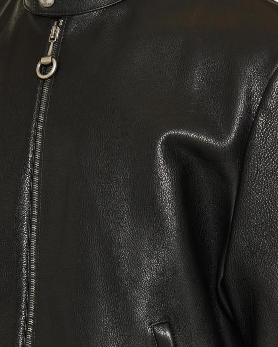 26SS 구찌 홀스빗 레더 자켓 864931XNBCJ 1000 BLACK - GUCCI