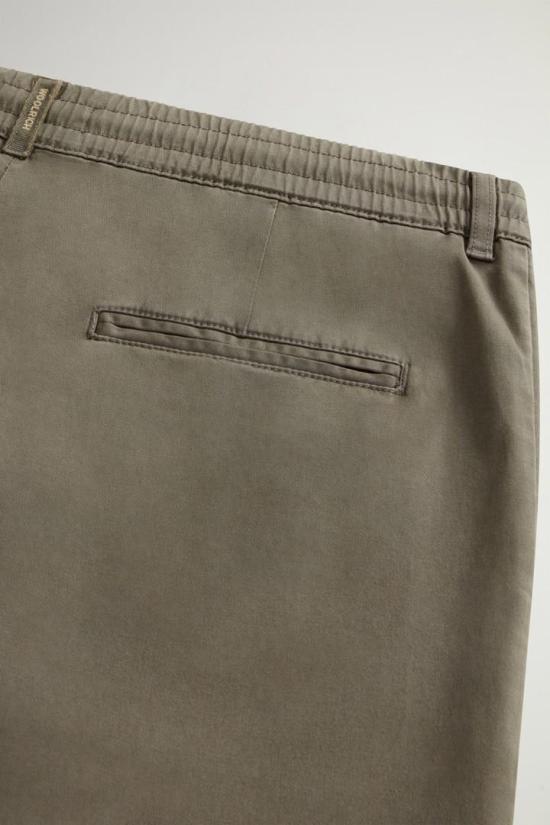 26SS 울리치 스트레이트 팬츠 CFWOTR2026MRUT5262 6667 SMOKEY OLIVE - WOOLRICH